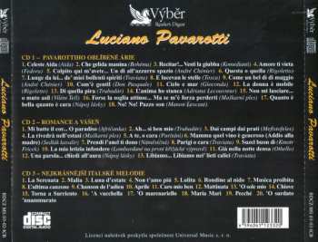 3CD/Zestaw pudełkowy Luciano Pavarotti: Luciano Pavarotti