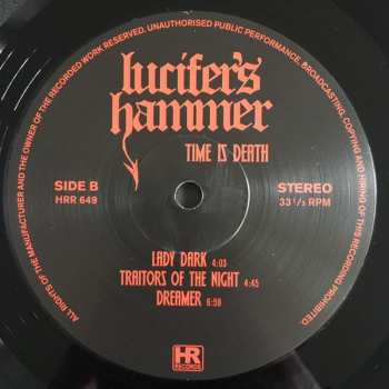 LP Lucifer's Hammer: Time Is Death LTD | CLR