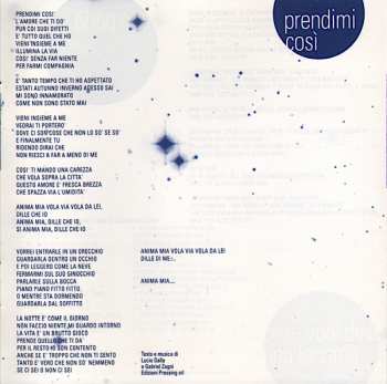 CD Lucio Dalla: Canzoni