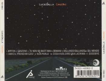 CD Lucio Dalla: Canzoni