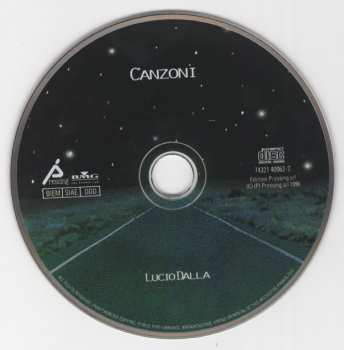 CD Lucio Dalla: Canzoni