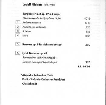 CD Radio-Sinfonie-Orchester Frankfurt: Symphony No. 2 - Symphony Of Joy / Berceuse / Nocturne Lyrique