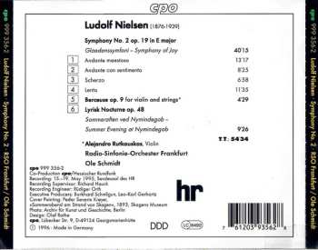 CD Radio-Sinfonie-Orchester Frankfurt: Symphony No. 2 - Symphony Of Joy / Berceuse / Nocturne Lyrique