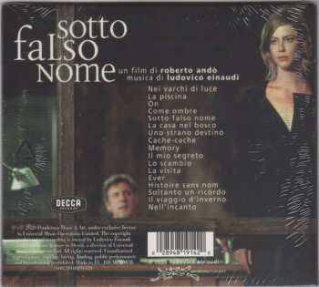 CD Ludovico Einaudi: Sotto Falso Nome