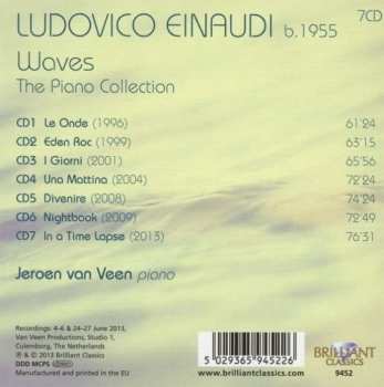 7CD/Zestaw pudełkowy Ludovico Einaudi: Waves - The Piano Collection