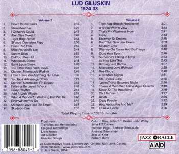 2CD Ludwig Gluskin: Lud Gluskin Recorded In Europe 1924-33