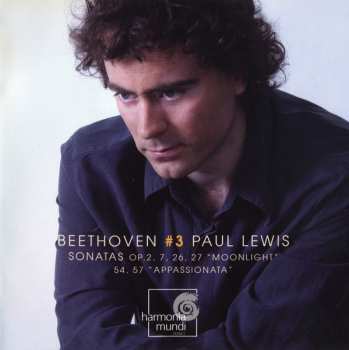 3CD Ludwig van Beethoven: #3 : Sonatas Op. 2, 7, 26 27 "Moonlight", 54, 57 "Appassionata"