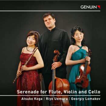 CD Ludwig van Beethoven: Atsuko Koga , Riyo Uemura & Georgiy Lomakov - Serenade For Flute, Violine And Cello