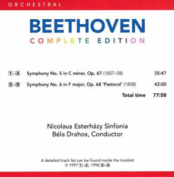 90CD/Zestaw pudełkowy Ludwig van Beethoven: Beethoven Complete Edition