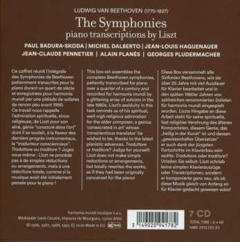 7CD/Zestaw pudełkowy Ludwig van Beethoven: Beethoven - The Symphonies. Piano Transcriptions By Liszt  