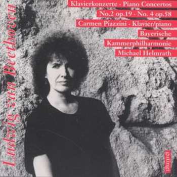 Album Ludwig van Beethoven: Piano Concertos No. 2 Op. 19  & No. 4 Op. 58