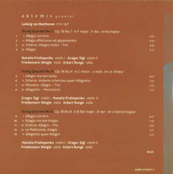 7CD/Zestaw pudełkowy Ludwig van Beethoven: Complete String Quartets