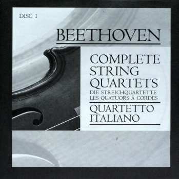 10CD/Zestaw pudełkowy Ludwig van Beethoven: Complete String Quartets = Die Streichquartette - Les Quatuors À Cordes
