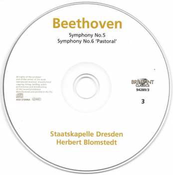 5CD/Zestaw pudełkowy Ludwig van Beethoven: IX Symphonies