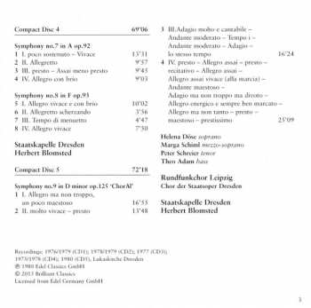 5CD/Zestaw pudełkowy Ludwig van Beethoven: IX Symphonies