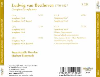 5CD/Zestaw pudełkowy Ludwig van Beethoven: IX Symphonies