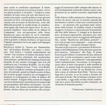 CD Ludwig van Beethoven: Hammerklavier-Sonate = Piano Sonata No.29 In B Flat Major = Sonate Pour Piano N° 29 En Si Bémol Majeur Op.106