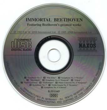 CD Ludwig van Beethoven: Immortal Beethoven