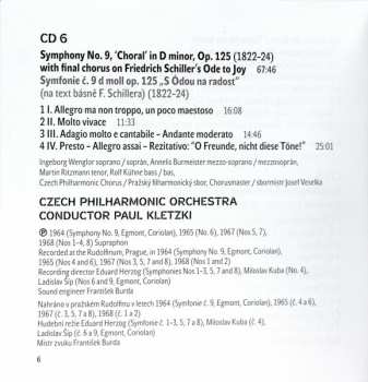 6CD/Zestaw pudełkowy The Czech Philharmonic Orchestra: Symphonies