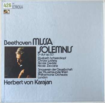 Album Ludwig van Beethoven: Missa Solemnis D-Dur Op. 123