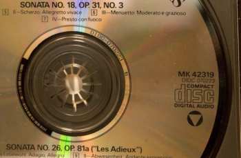 CD Ludwig van Beethoven: Piano Sonatas Nos. 17, 18 & 26