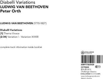 CD Ludwig van Beethoven: Diabelli Variations