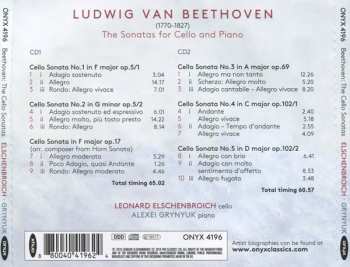 2CD Ludwig van Beethoven: Sonatas For Cello And Piano