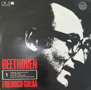 LP Ludwig van Beethoven: Sonate Nr. 14 Cis-moll Op. Op. 27,2, Sonate Nr. 11 B-dur Op. 22, Sonate Nr. 23 F-moll, Op. 57