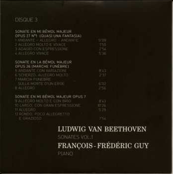 3CD/Zestaw pudełkowy Ludwig van Beethoven: Sonates Vol.1