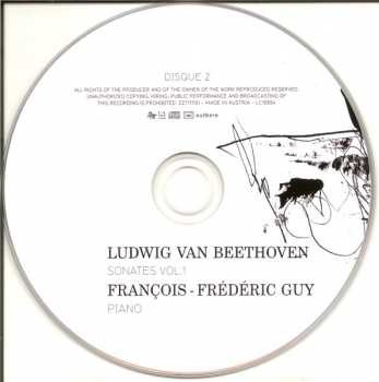 3CD/Zestaw pudełkowy Ludwig van Beethoven: Sonates Vol.1
