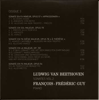 3CD/Zestaw pudełkowy Ludwig van Beethoven: Sonates Vol.2