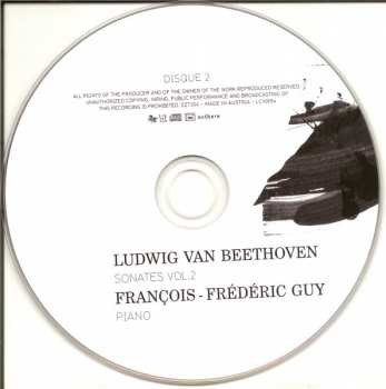 3CD/Zestaw pudełkowy Ludwig van Beethoven: Sonates Vol.2