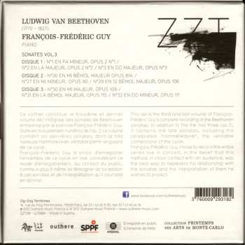 3CD/Zestaw pudełkowy Ludwig van Beethoven: Sonates Vol.3