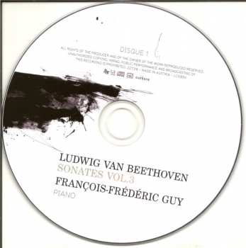 3CD/Zestaw pudełkowy Ludwig van Beethoven: Sonates Vol.3