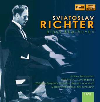 12CD/Zestaw pudełkowy Ludwig van Beethoven: Sviatoslav Richter Plays Beethoven