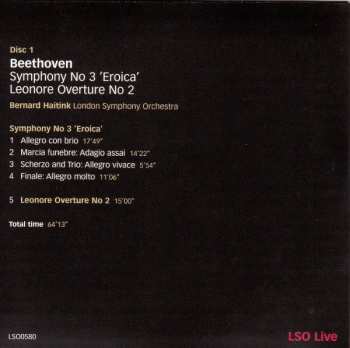 Zestaw pudełkowy/6SACD Ludwig van Beethoven: Symphonies Nos 1-9