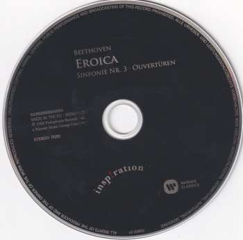 CD Ludwig van Beethoven: Eroica (Sinfonie Nr. 3 Ouvertüren)