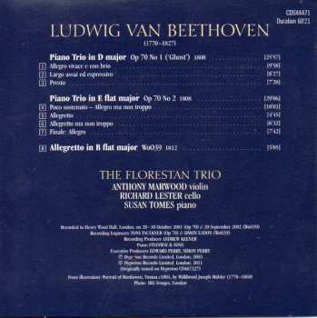 4CD/Zestaw pudełkowy Ludwig van Beethoven: The Complete Music For Piano Trio 