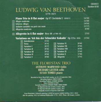 4CD/Zestaw pudełkowy Ludwig van Beethoven: The Complete Music For Piano Trio 