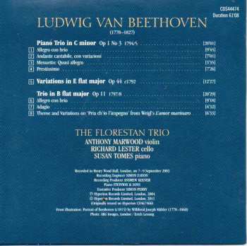 4CD/Zestaw pudełkowy Ludwig van Beethoven: The Complete Music For Piano Trio 