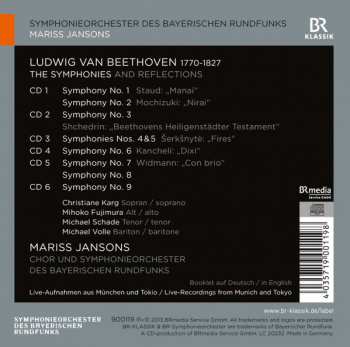 6CD/Zestaw pudełkowy Ludwig van Beethoven: The Symphonies And Reflections