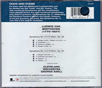 CD Ludwig van Beethoven: Symphony No. 2 | Symphony No. 5