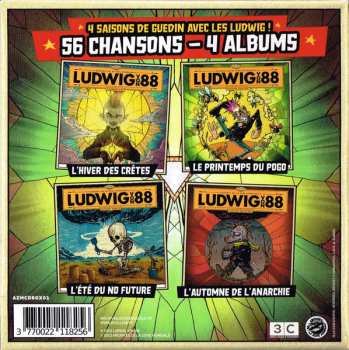 4CD/Zestaw pudełkowy Ludwig Von 88: Les Quatre Saisons