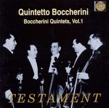 CD Luigi Boccherini: Streichquintette Vol.1