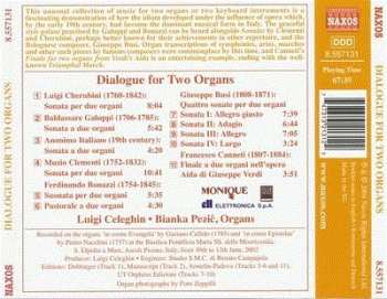 CD Luigi Celeghin: Dialogue For Two Organs