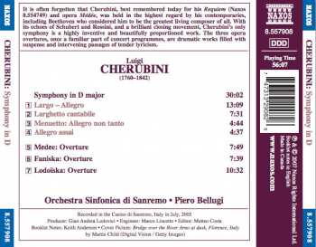 CD Luigi Cherubini: Symphony In D Major (Médée • Faniska • Lodoïska)