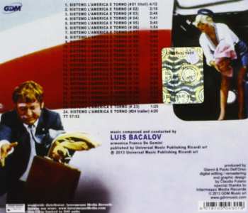 CD Luis Bacalov: Sistemo L'America E Torno (Original Motion Picture Soundtrack) LTD