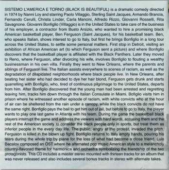 CD Luis Bacalov: Sistemo L'America E Torno (Original Motion Picture Soundtrack) LTD