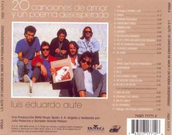 2CD Luis Eduardo Aute: 20 Canciones De Amor Y Un Poema Desesperado