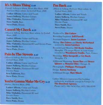 CD Luther Allison: Reckless